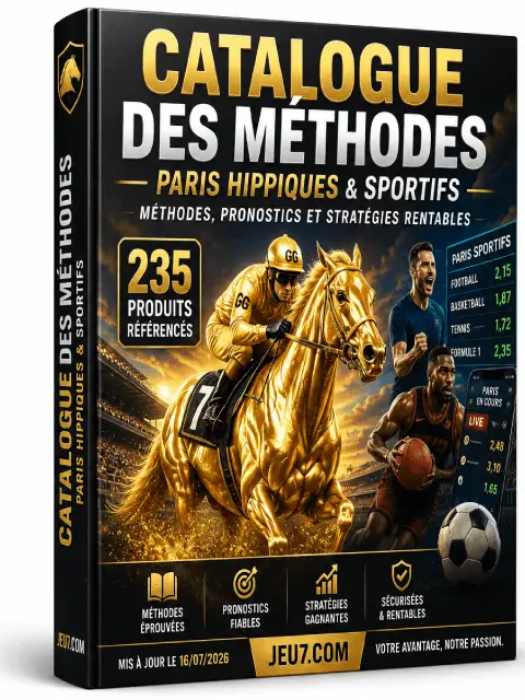Catalogue PDF Jeu7 — méthodes et pronostics