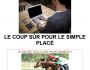 Le coup sûr avant le départ pour le simple placé
