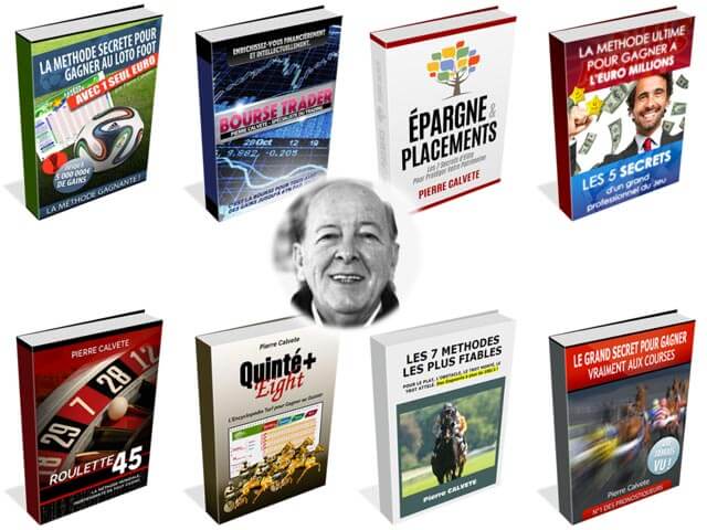 8 livres numériques pour gagner de l'argent avec Pierre Calvete